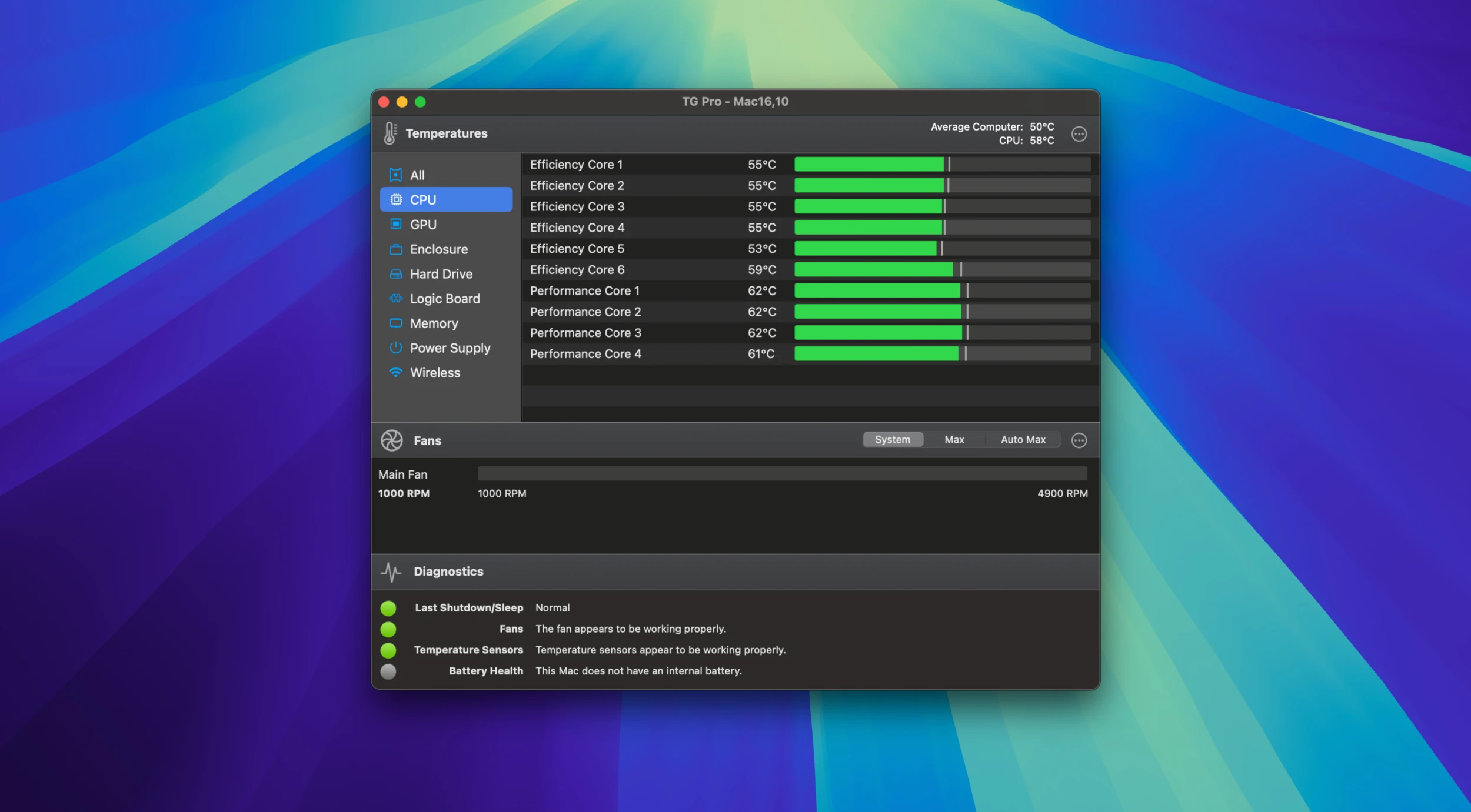 TG Pro screenshot 2